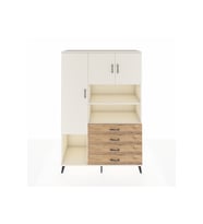 Hyperion Dolap 7 Raflı 4 Çekmeceli 3 Kapaklı 132x44x195 Aytaşı-Aytaşı/Çam