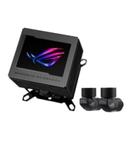Asus Rog Ryujın Iıı Wb Cpu Su Bloğu Tam Renkli 3.5 Lcd Ekran Gömülü Vrm Fanı 178 Mikro Soğutma Kan