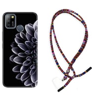 INFINIX Smart 4 5 6 Zero 8 S5 Pro Kılıf Boyun Asklı Rasta Silikon Çiçekler 1639
