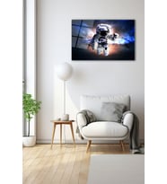 Dekoratif Duvar Tablosu Temperli Cam Tablo 110 x 70 cm