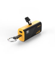 Polosmart PSM131 5000 mAh Powerbank 20W PD Hızlı Şarj Lightning Soketli Göstergeli Sarı