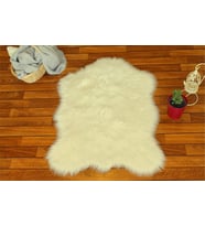 Tappeto Akrilik Suni Kuzu Peluş Post Krem