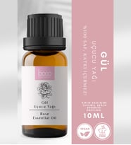 Gül Uçucu Yağı, Saf Ve Doğal, Aromaterapi, Buhurdanlık, Difüzör, Masaj, Spa, Cilt Ve Saç Bakımı 10 Ml
