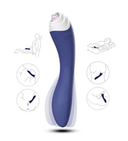 FAIRYLAND 9+9 Modlu Klitoris ve G-Spot Uyarıcı 2 in 1 Dil Vibratör - Saxe