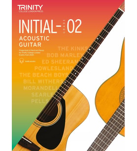 Trinity College London Acoustic Guitar Exam Pieces From 2020: Initial–Grade 2 (Krem)