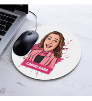 Kişiye Özel Karikatürlü Tasarım Kız Arkadaşa Hediye Mousepad