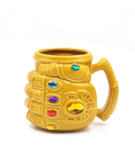 Livava Thanos Porselen Kupa, Sarı, 14x11