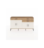 Arges Konsol 2 Raflı 3 Çekmeceli 4 Kapaklı 176x30x99 Çam-Aytaşı/Çam