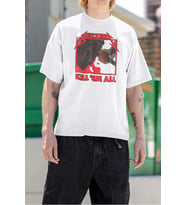 Berserk Kill 'Em All Baskılı Unisex Tasarım Tişört, Oversize Anime Tişört