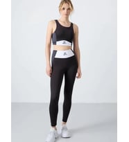 TOMMY LİFE T15BY-95334_1 BAYAN BÜSTİYER-TAYT TAKIM SİYAH