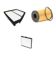 Bosch Filtre Bakım Seti Hyundai Matrix 1.5 CRDI 2009-2010 110 Beygir Dizel Hava + Yağ f. + Polen Filtre Sardes