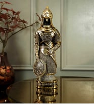 OSMANLI ZIRH LÜKS AVANGARD FİGÜR İHLAS SURESİ İŞLEMELİ GOLD HEDİYE OBJE BİBLO