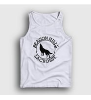 Presmono Unisex Beyaz Beacon Hills Lacrosse V2 Dizi Teen Wolf Atlet 330778tt (Beyaz)