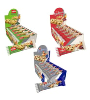 Tadım Sportif  Antep Fıstıklı  Yer Fıstıklı Bar 30 gr 20 li  3 lü Karma Paket