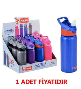 MİKRO MT 2515 ALİMİNYUM MATARA 600ML.