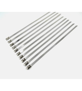10 Adet  Paslanmaz Çelik Kablo Bağı 4,6*350 MM