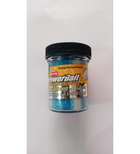 BERKLEY Powerbait Alabalık Hamur Yemi (Sarımsak Aromalı - Mavi / Beyaz Renkli) - 1290578
