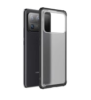 Xiaomi Mi 11 Ultra Kılıf Kamera Çıkıntılı Airbag Tasarım Sert Silikon (Siyah)