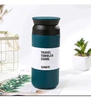 500ml Taşınabilir Paslanmaz Çelik Termal Tumbler Termos (Mavi)