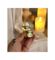 Melek Gold Mini Işıksız Müziksiz Kar Küresi