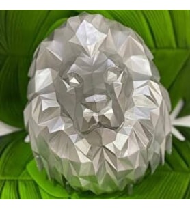 BY ARİ KÜBİK ASLAN BAŞI DUVAR SÜSÜ DD162-6