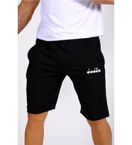 Diadora Mesa Kamp Şortu Pamuklu Siyah Cepli Erkek