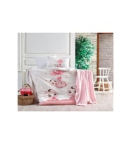 Tek Kişilik Ranforce Bebek Nevresim Takımı Babies Pink