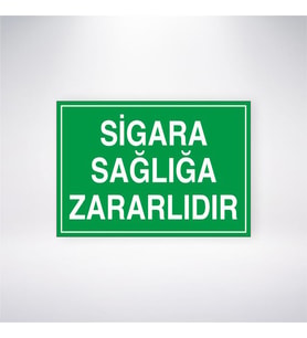 Sigara Sağlığa Zararlıdır