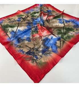 Sinem Soft Pamuklu Eşarp LDFR5402 (Çok Renkli)