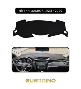 NİSSAN QASHQAI 2013 -2020TORPİDO KORUMA HALISI SİYAH KENAR