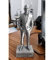 Anlamlı ve Şık Tasarımlı 15 cm Gazi Mustafa Kemal Atatürk Büstü Ofis İçin Hediyelik