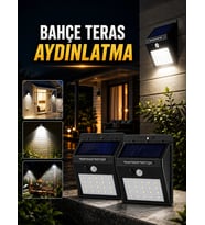 Solar Lamba Giriş, Bahçe Yol Avlu Hareket Sensörlü Led