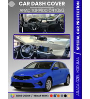 KIA CEED CD KASA (2018-2024) Torpido Örtüsü Panel Koruma Torpido Koruma Tam Uyum Çatlamayı Önler