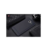 Samsung Galaxy J7 Max Uyumlu Kılıf Zore Room Silikon Kapak (Lacivert)