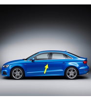 Audi A3 Sedan 2017-2020 Sol Ön Sürücü Kapı Kolu Kapağı 8V1837879A
