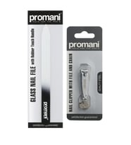 Promani Zincirli Tırnak Makası+Cam Törpü