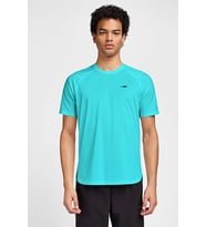 Erkek Koşu Kısa Kol T-Shirt 25B-1012 (Mavi)