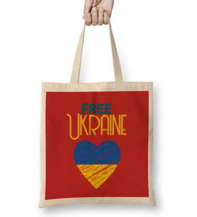 Free Ukraine War With Russia - Stay Strong Ukraine Flag 2022 Bez Çanta Uzun Saplı