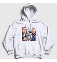 Presmono Unisex Beyaz Scranton Dizi The Office Kapüşonlu Sweatshirt 346032tt
