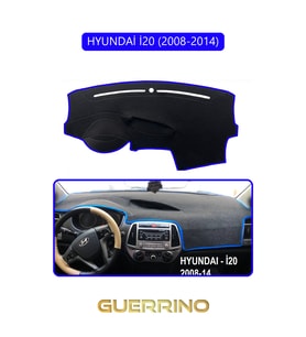 HYUNDAİ İ20 2008-2014TORPİDO KORUMA HALISI MAVİ KENAR