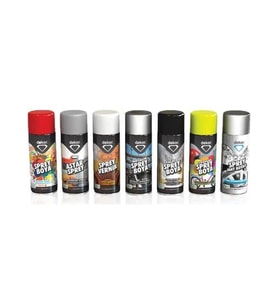 Dekor Sprey Boya Akrilik 400ML Metal Ahşap Floresan Sarı
