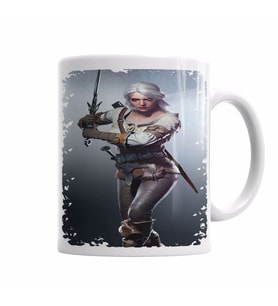 Ciri The Witcher Kupa Bardak Porselen