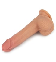 Nature Cock Serisi Anthony Ultra Yumuşak Dönebilen ve Isınabilen 21 Cm Titreşimli Penis	