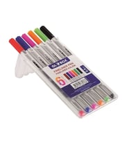 GLOBOX 3176 FİNELİNER KEÇE UÇLU KALEM 0.4mm 6 RENK
