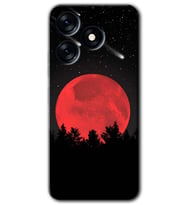 Tecno Spark 10 Pro Kılıf HD Desen Baskılı Kılıf - Kanlı Ay