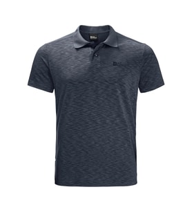 Jack Wolfskin Travel Polo Erkek Outdoor Tişört - Lacivert