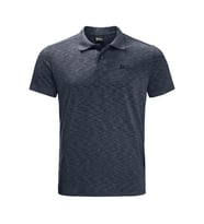 Jack Wolfskin Travel Polo Erkek Outdoor Tişört - Lacivert