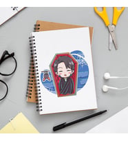 Vampir Tasarımlı Defter