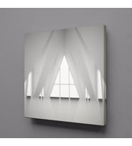 3 BOYUTLU MİMARİ KANVAS TABLO 50x50cm (Karışık)