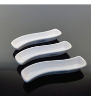 Beyaz Ivory Zeytinlik 3 Adet 18 Cm
